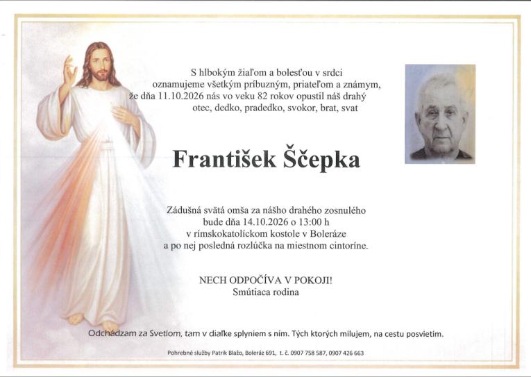 Smútočné oznámenie